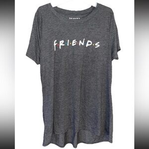 Friends The Television Series Gray T-Shirt XXL 65% Polyester 35% Rayon SO SOFT
